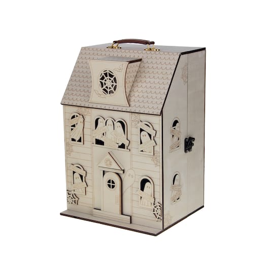 12" Ghostly DIY Wood Dollhouse by Make Market®